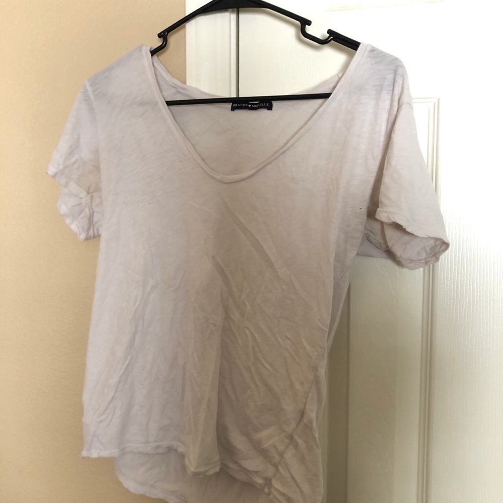 Normal white brandy tee